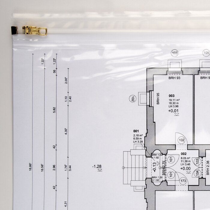 Original Böck Planschutzhüllen DIN A4 230 x 320 mm 5er Pack