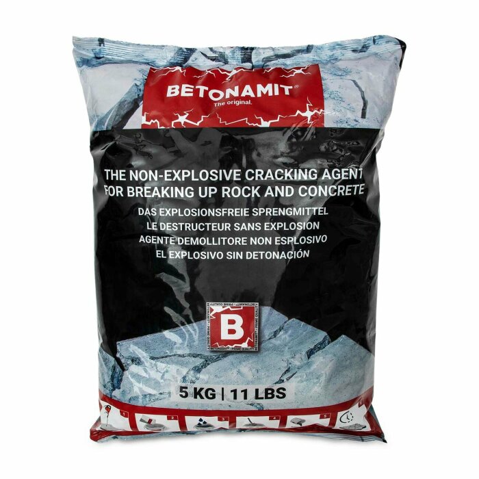 BETONAMIT® Sprengmittel Quellsprengstoff explosionsfrei staubfrei 5 kg