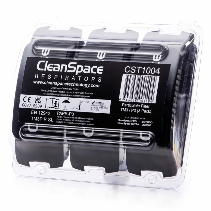 CleanSpace™ CST Partikelfilter TM3 P3 mit hoher Kapazität (3er-Pack)